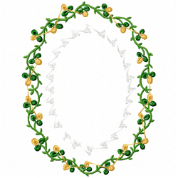 Flowers And Tree Embroidery Design 3 Flowers And Tree Embroidery Design 3